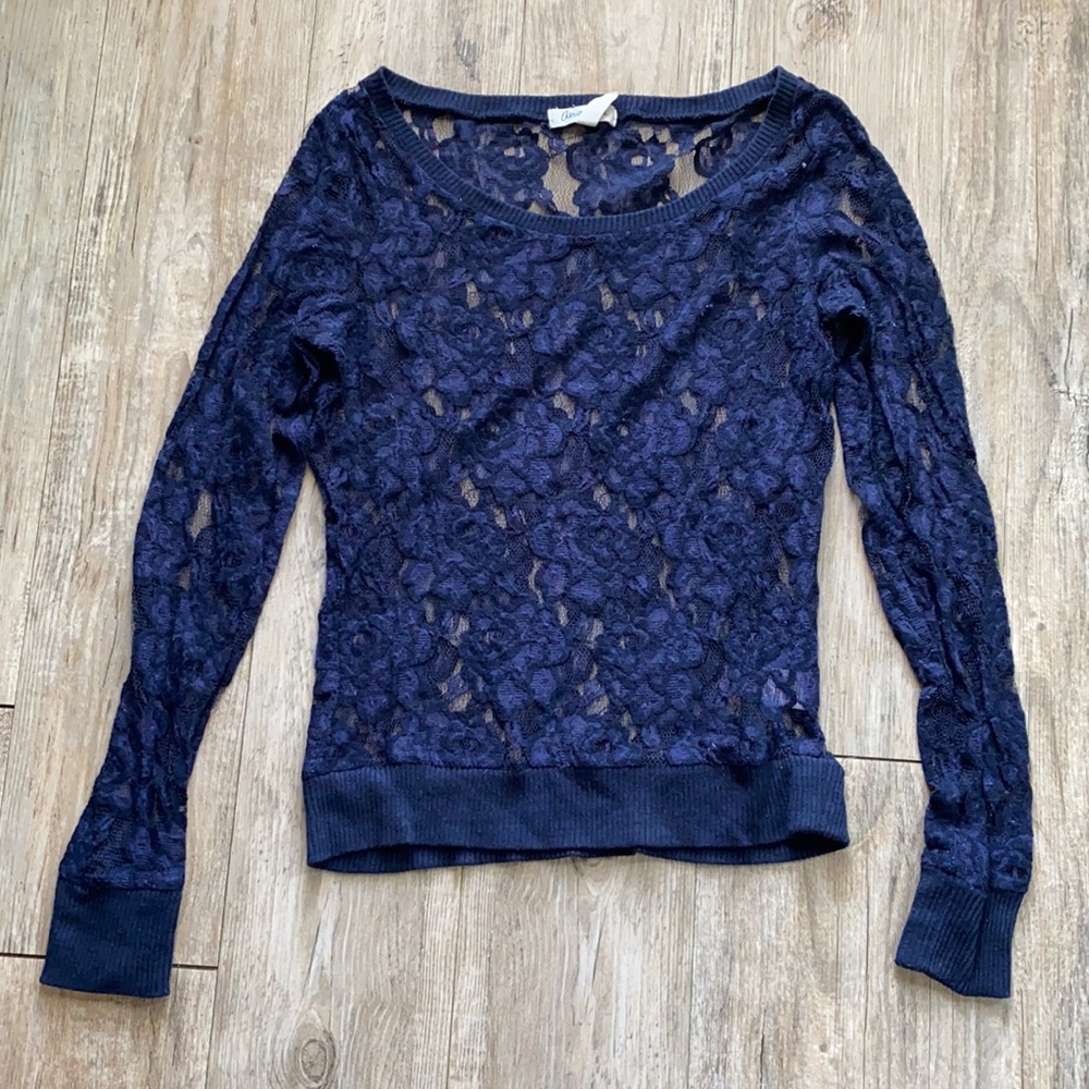Floral sweater